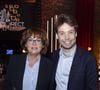 Féministe, le cousin d'Amélie Oudéa-Castéra serait très polyvalent à la maison et même prêt à mettre la main à la pâte pour que sa compagne ne soit pas trop surchargée.
Exclusif - Nathalie Saint-Cricq et son fils Benjamin Duhamel - Enregistrement de l'émission "On Est En Direct (OEED)", présentée par Laurent Ruquier et Léa Salamé sur France 2