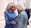 Organisé par l’Institut du Royaume-Uni et la Royal Society of Literature, ce prix récompense les ouvrages destinés aux adolescents et aux jeunes adultes et contribue à promouvoir 

Brigitte Macron et Camilla Parker Bowles, reine consort d'Angleterre, assistent à la cérémonie de remise du prix littéraire de l'Entente à la résidence de l'ambassadeur de France à Londres, le 4 décembre 2024. 
© Julien Burton / Bestimage