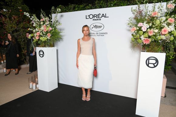 Eva Queen au dîner L'Oréal Paris en l'honneur des femmes du cinéma lors du 78ème Festival International du Film de Cannes, le 14 mai 2025. 

Photo : Lionel Urman / Bestimage