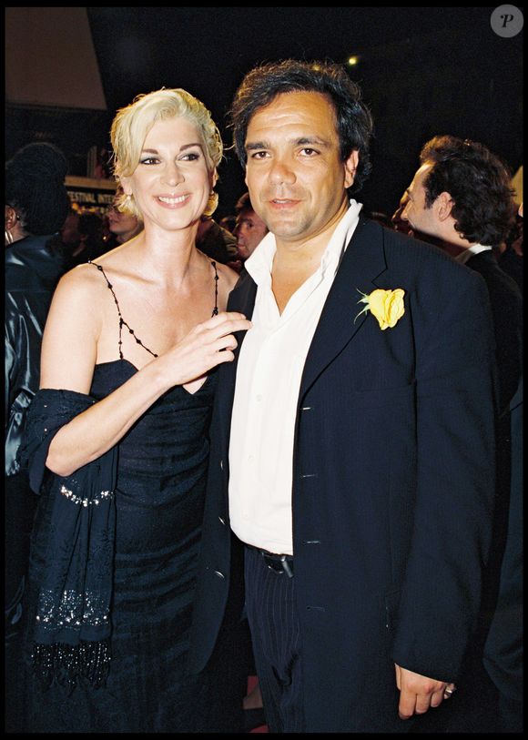 Michele Laroque et Didier Bourdon au festival de Cannes en 1998. ©Bestimage