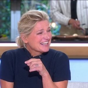 Capture d'écran de l'émission "C à vous" du 17 septembre 2025 sur France 5