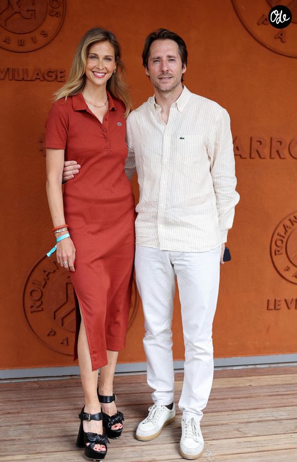 Ophélie Meunier et son mari Mathieu Vergne au village lors des Internationaux de France de Tennis de Roland Garros 2025. Paris, le 29 mai 2025.
© Moreau/Jacovides/Bestimage