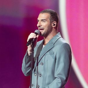 Amir Haddad enregistre l'émission "La fête de la chanson française" à Paris, diffusée le 20 décembre sur France 3.

© Pierre Perusseau / Bestimage