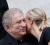 Michel Drucker était sans surprise présent
Michel Drucker, Audrey Crespo-Mara - Sorties des obsèques de Thierry Ardisson en l’église Saint-Roch de Paris, France
© Clovis-Jacovides/Bestimage