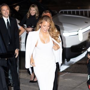 Blake Lively et Michael Kors - Arrivées à la soirée des CFDA Awards au musée américain d'histoire naturelle de New York City, New York, Etats-Unis, le 28 octobre 2024. © Tiziano Da Silva/Bestimage