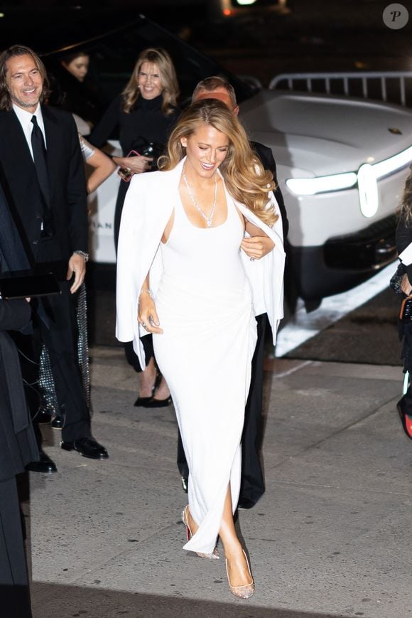 Blake Lively et Michael Kors - Arrivées à la soirée des CFDA Awards au musée américain d'histoire naturelle de New York City, New York, Etats-Unis, le 28 octobre 2024. © Tiziano Da Silva/Bestimage