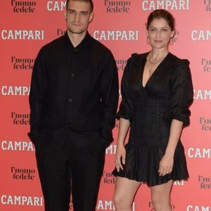 Laetitia Casta, Louis Garrel lors du photocall du film "l'homme fidèle" à l'hôtel St Regis à Rome le 5 avril 2019. BS / Bestimage