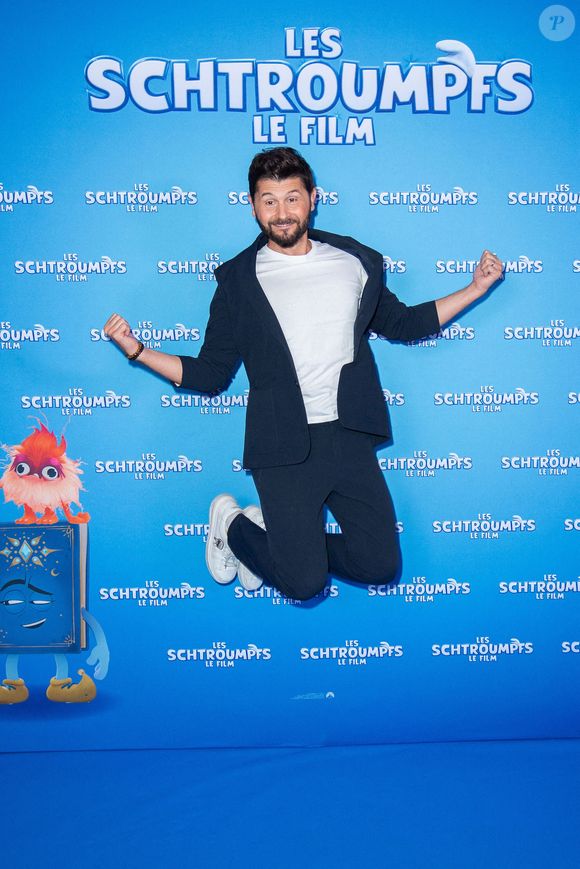 Christophe Beaugrand assiste à la première du film Les Schtroumpfs (The Smurfs The Movie) au cinéma Grand Rex à Paris, France, le 06 juillet 2025. Photo par Aurore Marechal/ABACAPRESS.COM