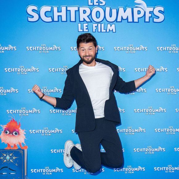 Christophe Beaugrand assiste à la première du film Les Schtroumpfs (The Smurfs The Movie) au cinéma Grand Rex à Paris, France, le 06 juillet 2025. Photo par Aurore Marechal/ABACAPRESS.COM
