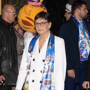 S.A.S. la princesse Stéphanie de Monaco assiste à l'ouverture du 48e Festival international du cirque de Monte-Carlo, à Monaco, le 16 janvier 2026. © Olivier Huitel/Poo Monaco/Bestimage