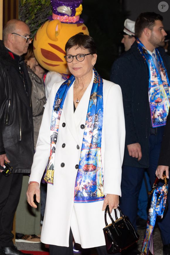 S.A.S. la princesse Stéphanie de Monaco assiste à l'ouverture du 48e Festival international du cirque de Monte-Carlo, à Monaco, le 16 janvier 2026. © Olivier Huitel/Poo Monaco/Bestimage