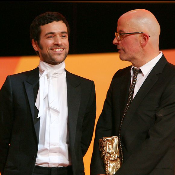 Romain Duris et Jacques Audiarden aux César 2005. ©Bestimage