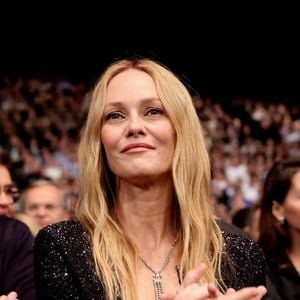 Vanessa Paradis lors de la 15ème édition du festival Lumière à Lyon le 12 octobre 2024.

© Dominique Jacovides / Bestimage