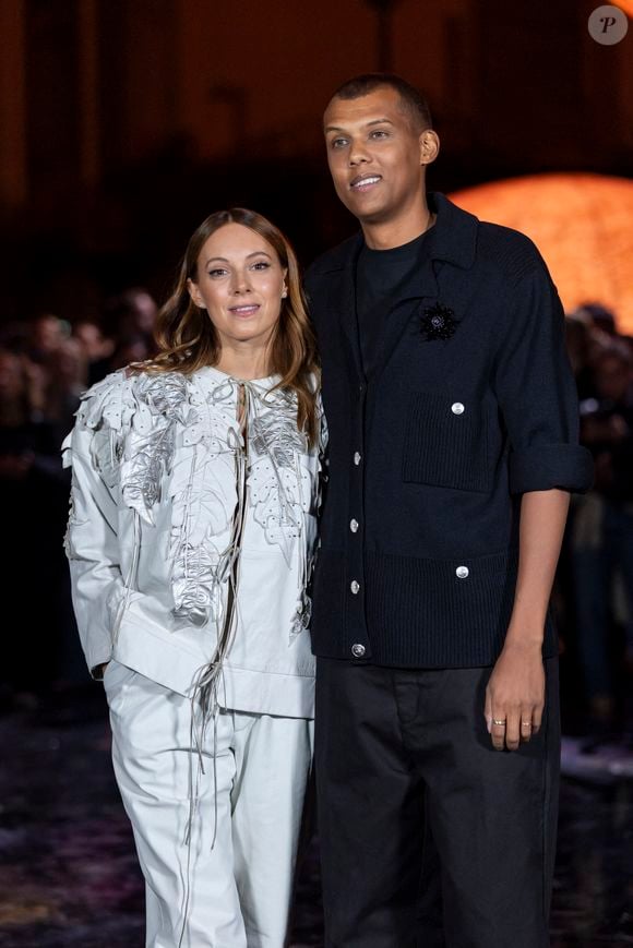 Coralie Barbier, Stromae - Photo Call du Défilé de mode Chanel Collection Printemps-Été 2026 dans le cadre de la Fashion Week de Paris, France, le 6 octobre 2025.
 
© Olivier Borde / Bestimage