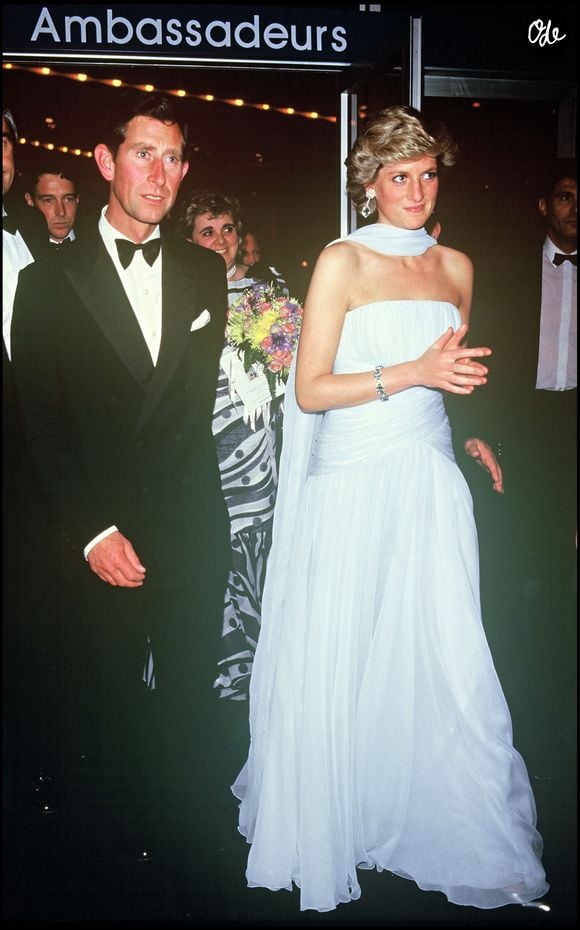 Archives - La Princesse Lady Diana et le prince Charles au Festival de Cannes en 1987.
Crédit : ANGELI-RINDOFF / BESTIMAGE