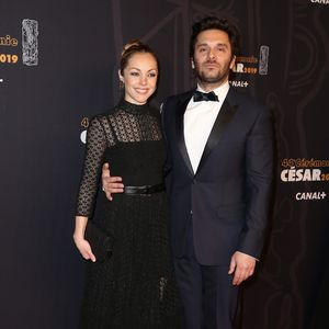 Pio Marmai et sa compagne Charlotte Ranson - Photocall de la 44ème cérémonie des César à la salle Pleyel à Paris. Le 22 février 2019
© Borde-Jacovides / Bestimage