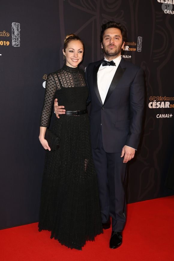 Pio Marmai et sa compagne Charlotte Ranson - Photocall de la 44ème cérémonie des César à la salle Pleyel à Paris. Le 22 février 2019
© Borde-Jacovides / Bestimage