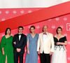 De son côté, le père de Jacques et Gabriella portait un smoking associant une veste blanche, un pantalon noir et un noeud papillon rouge

Marie et louis Ducruet, le princesse Charlene, le prince Albert II de Monaco et Camille Gottlieb - 76ème Bal de la Croix Rouge dans la salle des Etoiles à Monaco le 12 juillet 2025. © Bruno Bebert/Bestimage