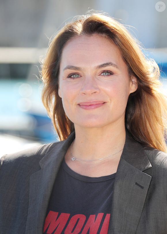 Mélanie Maudran - Photocall de la série "Un si grand soleil" lors de la 26ème Edition du Festival de la Fiction de La Rochelle. Le 14 septembre 2024
© Patrick Bernard / Bestimage