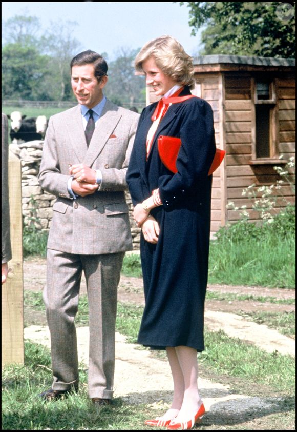 Archives - Le prince Charles d'Angleterre et la princesse Lady Diana en visite à Chester ©ALPHA AGENCY / BESTIMAGE