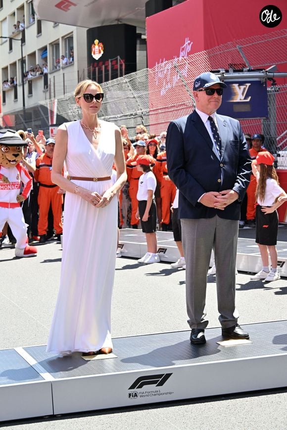 Le prince Albert II de Monaco et la princesse Charlène de Monaco - Grand Prix de Formule 1 Louis Vuitton de Monaco 2026, le 7 juin 2026. © Bruno Bebert/Bestimage