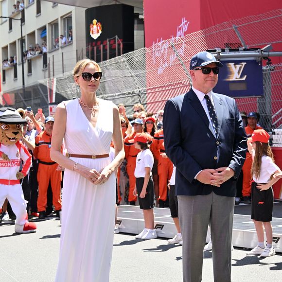 Le prince Albert II de Monaco et la princesse Charlène de Monaco - Grand Prix de Formule 1 Louis Vuitton de Monaco 2026, le 7 juin 2026. © Bruno Bebert/Bestimage