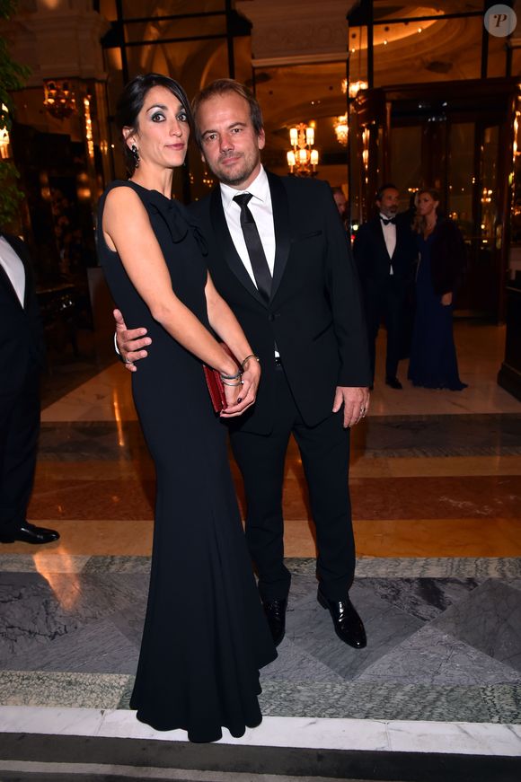 Exclusif - Stéphane Henon et sa femme Isabelle - Soirée de Gala "Africa on the Rock" de l'AMREF Flying Doctors en partenariat avec la Fondation Princesse Charlene de Monaco à l'hôtel de Paris, le 17 octobre 2015 à Monaco. 
© Bruno Bebert / Olivier Huitel / Pool Restreint / Bestimage