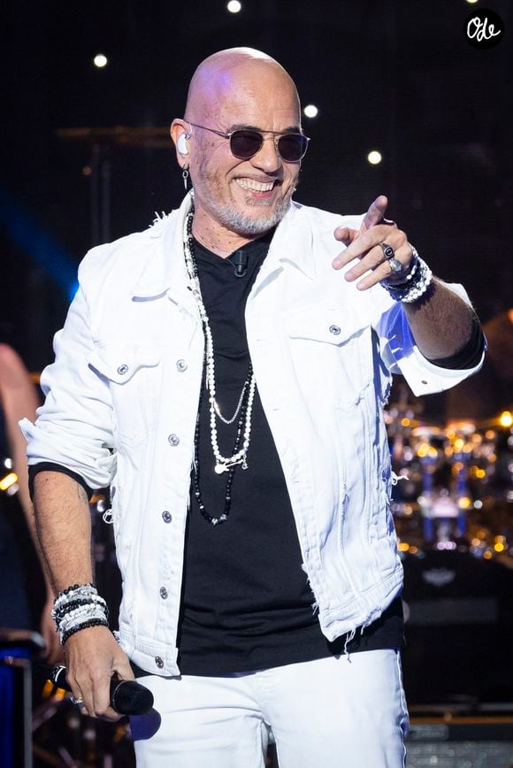 Exclusif - Pascal Obispo lors de l'enregistrement de l'émission "L'anniversaire secret" à Paris. Le 7 novembre 2023.

© Cyril Moreau / Bestimage