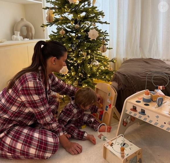 "C'est vrai que le jour où j'ai appris que j'étais enceinte, ça été un gros choc pour moi parce que ce n'était pas prévu", a t-elle expliqué à nos confrères.

Camille Cerf et son petit Malo immortalisés sur Instagram (Capture d'écran)