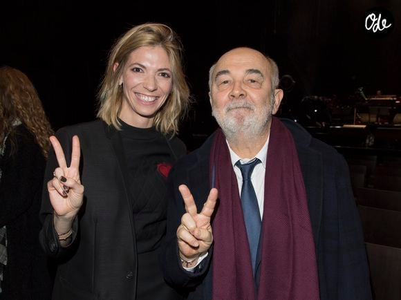 Patricia Campi et son mari Gérard Jugnot - Concert du 13ème Gala 2018 de l'Association pour la Recherche sur Alzheimer à la salle Pleyel à Paris le 12 février 2018. 

© Coadic Guirec-Pierre Perusseau/Bestimage