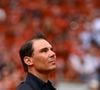 Et assez surprenant. Alors que Roland-Garros bat son plein, celui qui a pris sa retraite avait le droit à une attention particulière pour son anniversaire qui tombait pendant le tournoi. 

Hommage à Rafael Nadal lors des Internationaux de France de Tennis de Roland Garros 2025, sur le court Philippe-Chatrier au Complexe Roland-Garros à Paris, France, le 25 mai 2025. © Corinne Dubreuil/Pool FFT/Bestimage
