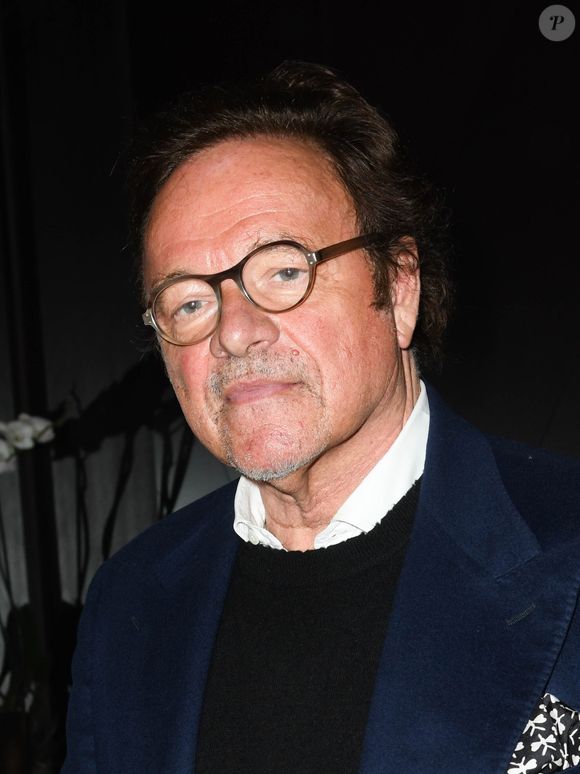 Exclusif - Guillaume Durand lors de la soirée "Les mondes de Ridley Scott", avec la projection de la publicité pour le cognac Hennessy X.O, du film Thelma et Louise, suivi d'un cocktail dînatoire, à la salle de projection Elysées Biarritz à Paris, France, le 14 mars 2019. © Coadic Guirec/Bestimage