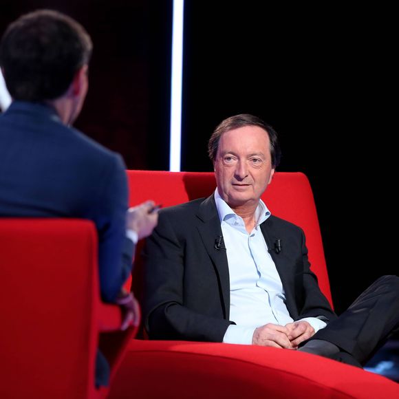 Exclusif - Enregistrement de l'émission "Le Divan" présentée par Marc-Olivier Fogiel avec Michel-Edouard Leclerc en invité, qui sera diffusée le 7 juin sur France 3. Le 25 mars 2016 © Dominique Jacovides / Bestimage