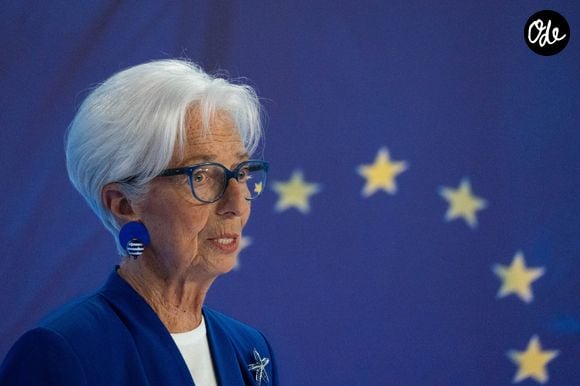 Christine Lagarde lors d'une conférence de presse le 11 juin 2026 à Frankfort. © Matias Basualdo/ZUMA Press Wire / Bestimage