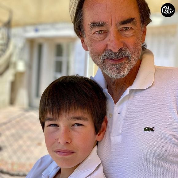 Jacques, le mari de Marie du Sordet, avec Joseph - Instagram, juin 2023