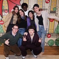 ON Y ETAIT Star Academy : L'Appart de Noël a ouvert ses portes en présence de Nikos Aliagas et d'anciens candidats de l'émission