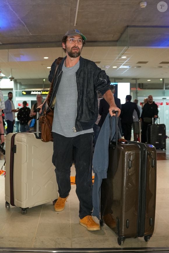 Thomas Bangalter - Les célébrités arrivent à l'aéroport de Nice lors du 78ème Festival International du Film de Cannes, France, le 13 mai 2025. © Martin Bousseau/Bestimage