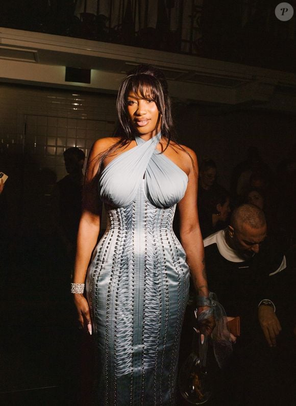 Aya Nakamura (bijoux Messika) - Les célébrités au défilé Jean-Paul Gaultier "Collection Haute Couture Printemps/Eté 2025" lors de la Fashion Week de Paris (PFW), le 29 janvier 2025
© Sam Delpech / Bestimage