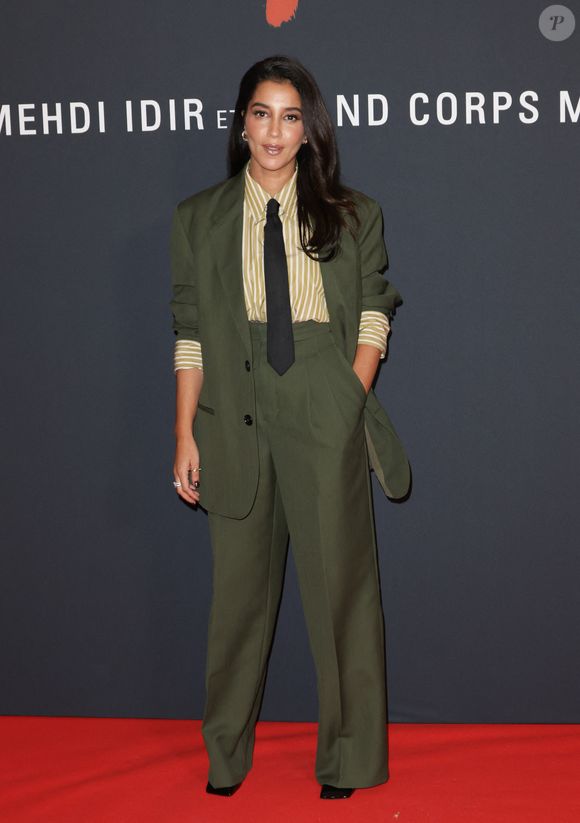 Leïla Bekhti lors de l'avant-première du film "Monsieur Aznavour"  au cinéma Le Grand Rex à Paris le 22 octobre 2024.

© Coadic Guirec / Bestimage