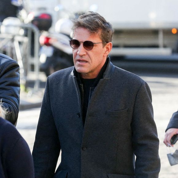 Benjamin Castaldi lors de la messe d'hommage au magnat français Bernard Tapie à l'église Saint Germain des Prés à Paris, France, le 6 octobre 2021. Photo de Jerome Domine/ABACAPRESS.COM