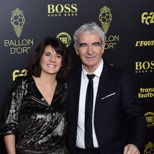 Estelle Denis et Raymond Domenech à la cérémonie du Ballon d'Or 2019 à Paris le 2 décembre 2019. © JB Autissier/Panoramic/Bestimage