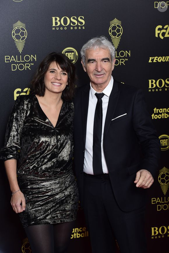 Estelle Denis et Raymond Domenech à la cérémonie du Ballon d'Or 2019 à Paris le 2 décembre 2019. © JB Autissier/Panoramic/Bestimage