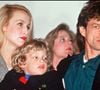 Il a 8 enfants dont 4 avec Jerry Hall.
Mick Jagger et Jerry Hall 1990 à Londres. ©Bestimage.