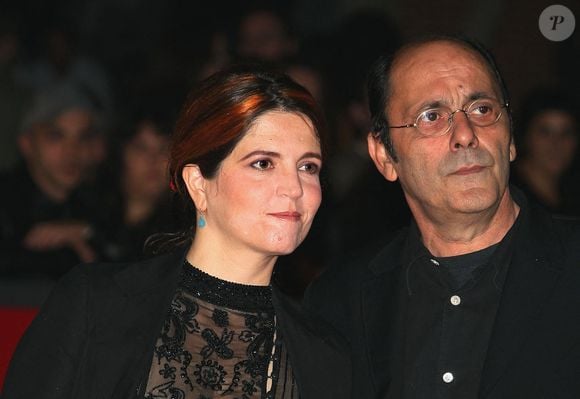 Jean-Pierre Bacri et Agnès Jaoui arrivent sur le tapis rouge pour la projection de 'Parlez Moi De La Pluie' dans le cadre du 3ème Festival du Film de Rome à Rome, Italie, le 26 octobre 2008. Photo par Denis Guignebourg/ABACAPRESS.COM