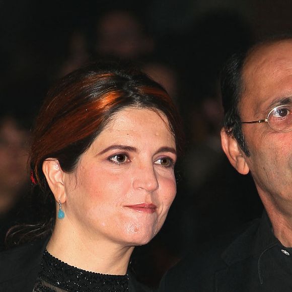 Jean-Pierre Bacri et Agnès Jaoui arrivent sur le tapis rouge pour la projection de 'Parlez Moi De La Pluie' dans le cadre du 3ème Festival du Film de Rome à Rome, Italie, le 26 octobre 2008. Photo par Denis Guignebourg/ABACAPRESS.COM