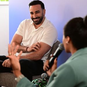Une conférence sur le thème de la création de nouveaux horizons entre sport et divertissement avec Adil Rami, Sarah Ourahmoune, Allison Pineau et Inès Lagdiri-Nastasi au Loft Akili Mirari - Hôtel Five Seas à Cannes le mardi 19 mai 2026. © Romain Doucelin / Bestimage