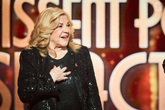 Nicoletta lors de l'enregistrement de l'émission "Les stars s'unissent pour le Sidaction" au théâtre Marigny à Paris, France, le 11 mars 2025. L'émission sera diffusée en prime le 22 mars sur France 2. © Guirec-Moreau/ Bestimage