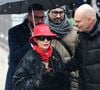 Ce dernier est mort après un long combat contre la maladie, une leucémie.
Exclusif - Isabelle Morini-Bosc aux obsèques de son mari Alain en l'église Saint-Pierre dans la commune d'Abrets en Dauphiné, France, le 14 mars 2025. © Romain Doucelin/Bestimage