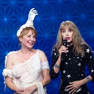 Exclusif - Julie Depardieu , Arielle Dombasle pour les surprises de l'enregistrement de l'émission "La Boîte à secrets", présentée par F.Bollaert et diffusée le 16 octobre sur France 3, à Paris, France, le 29 septembre 2026. © Cyril Moreau/Bestimage