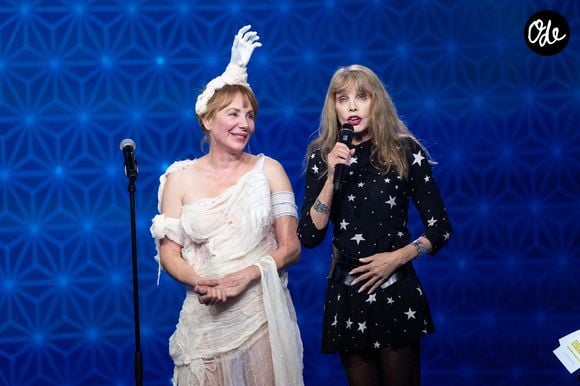 Exclusif - Julie Depardieu , Arielle Dombasle pour les surprises de l'enregistrement de l'émission "La Boîte à secrets", présentée par F.Bollaert et diffusée le 16 octobre sur France 3, à Paris, France, le 29 septembre 2026. © Cyril Moreau/Bestimage